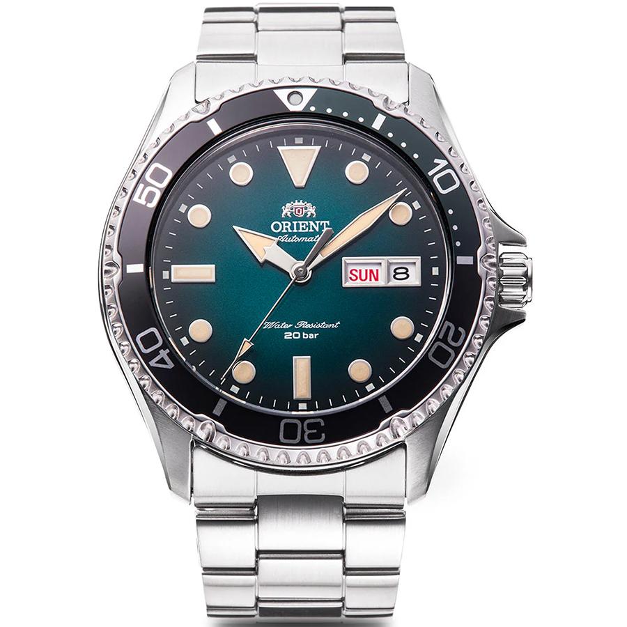 Orient RN-AA0811E Men's Automatic Diver Watch Blue Green Sapphire 200M MAKO Style